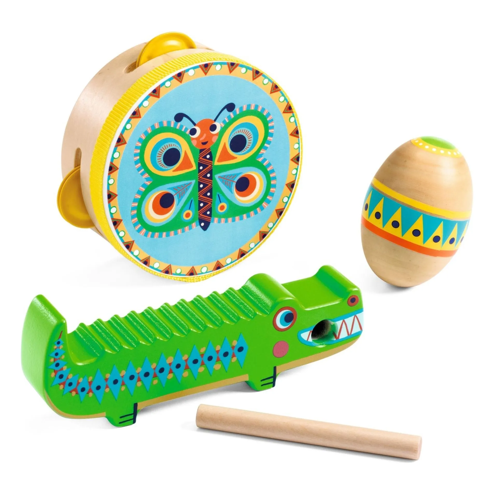 Djeco Multicoloured Percussion Set