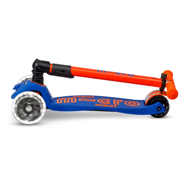 Trottinette Maxi Pliable Néon LED | Orange