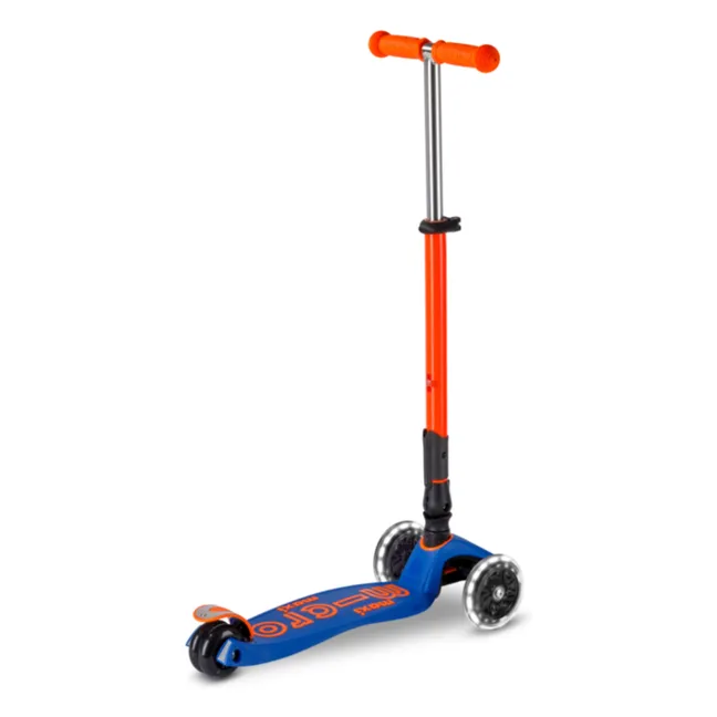 Trottinette Maxi Pliable Néon LED | Orange