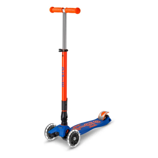 Trottinette Maxi Pliable Néon LED | Orange