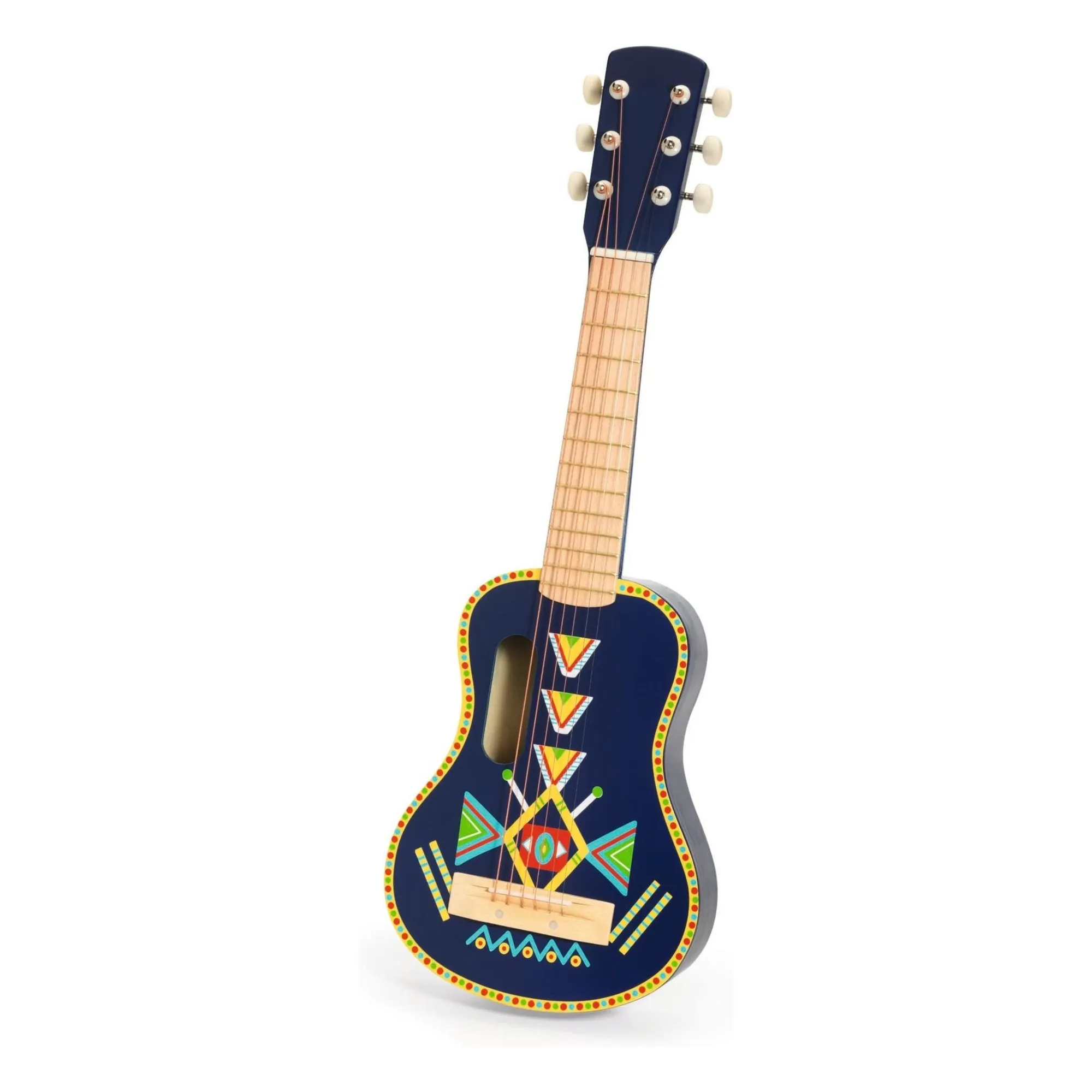 Djeco Multicoloured 6-String Metal Guitar