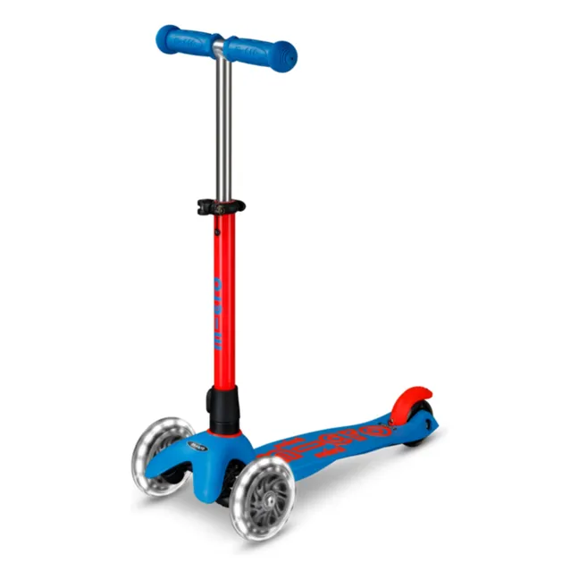 Trottinette Mini Néon LED | Rouge