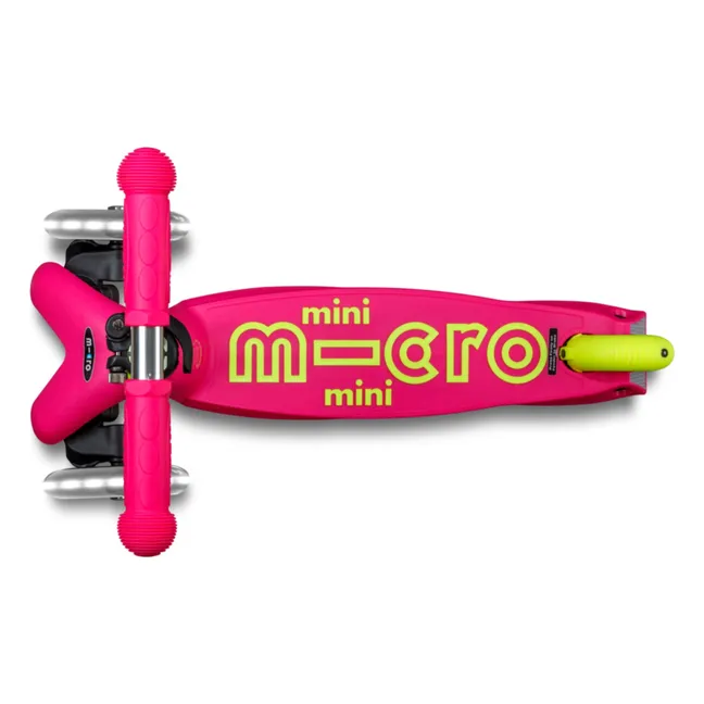 Trottinette Mini Néon LED | Jaune