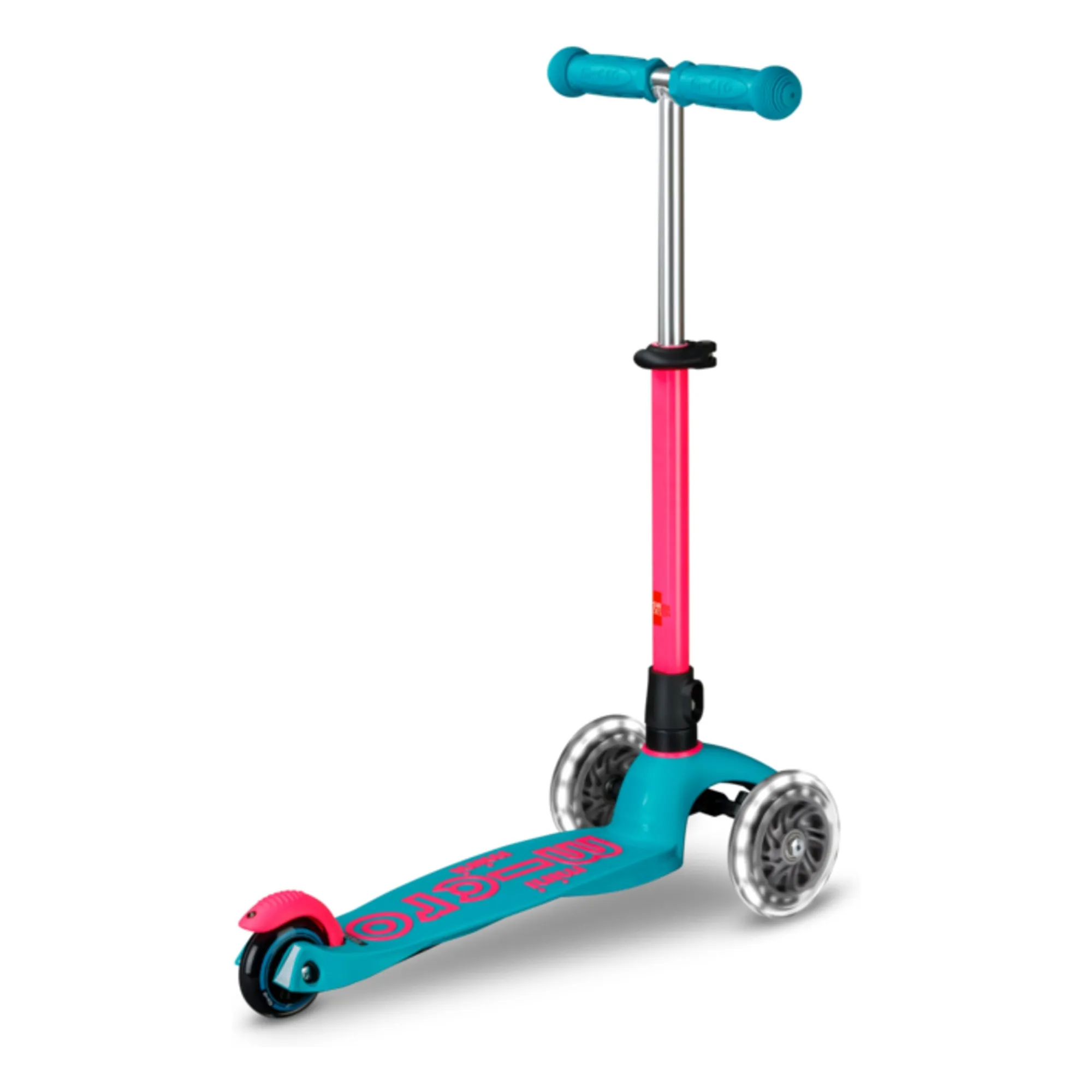 Trottinette Mini Néon LED | Rose- Image produit n°7
