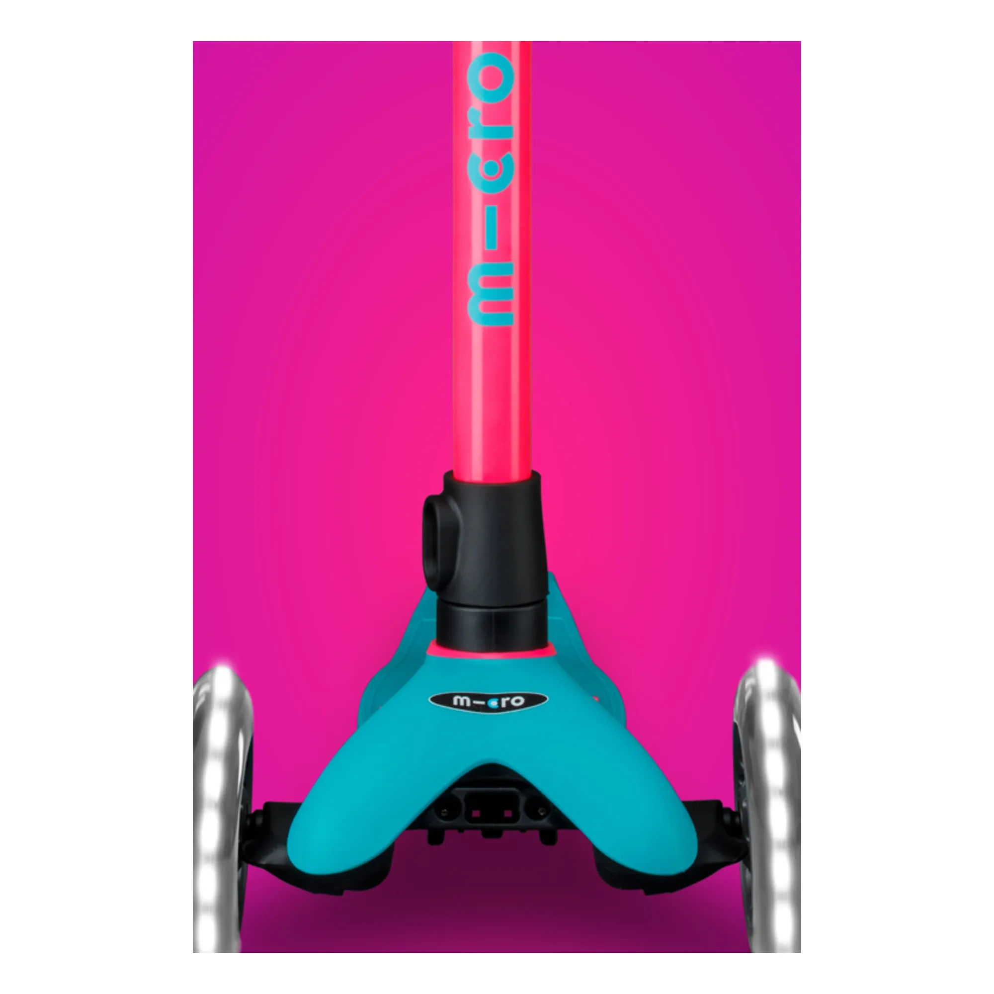 Trottinette Mini Néon LED | Rose- Image produit n°9