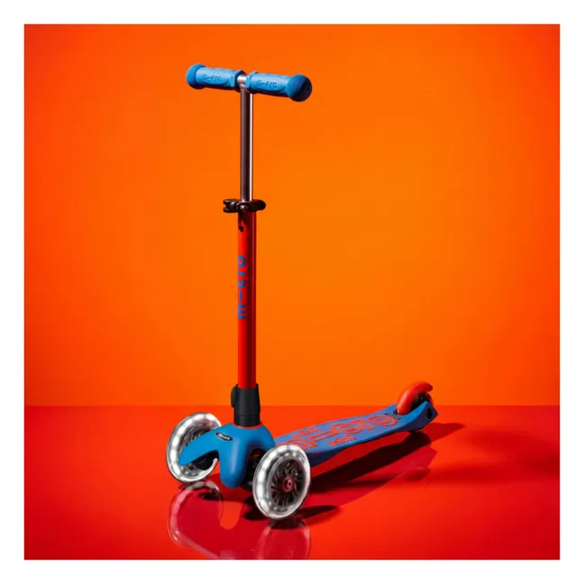 Trottinette Mini Néon LED | Rouge