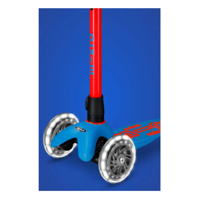 Trottinette Mini Néon LED | Rouge