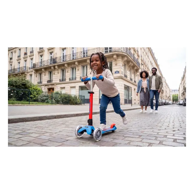 Trottinette Mini Néon LED | Rouge