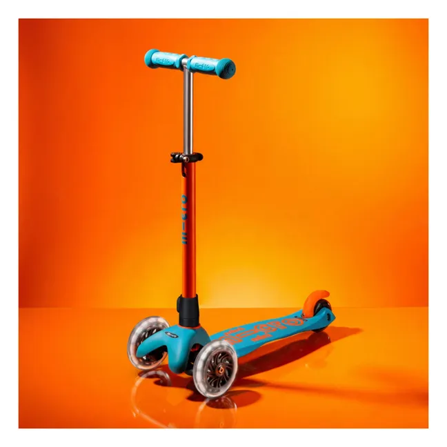 Mini Neon LED Scooter | Orange