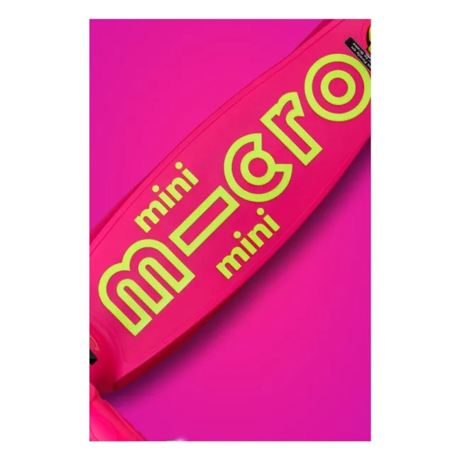 Trottinette Mini Néon LED | Jaune