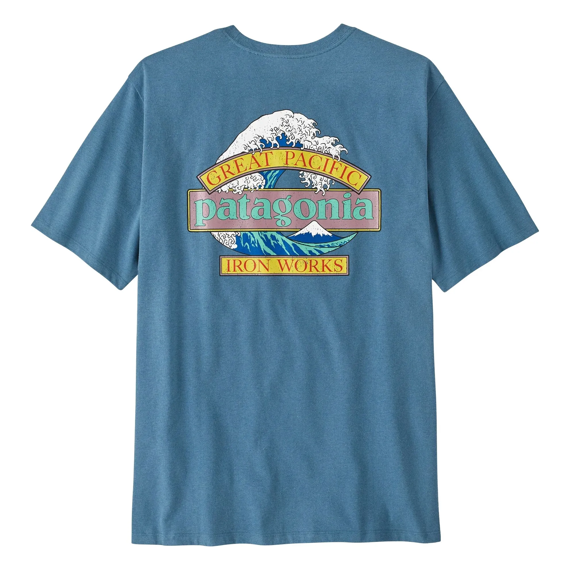T-shirt Great Waves | Bleu- Image produit n°1