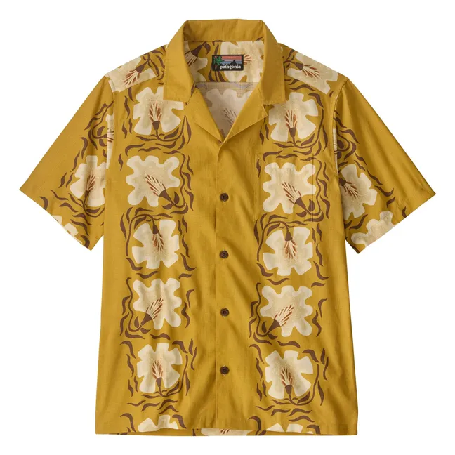 Chemise Manches Courtes Tidal Threads Camp | Beige