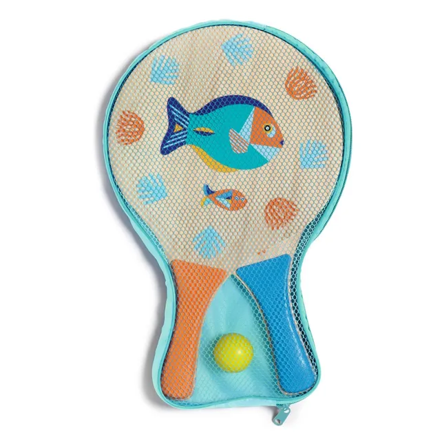 Racchette da spiaggia in legno