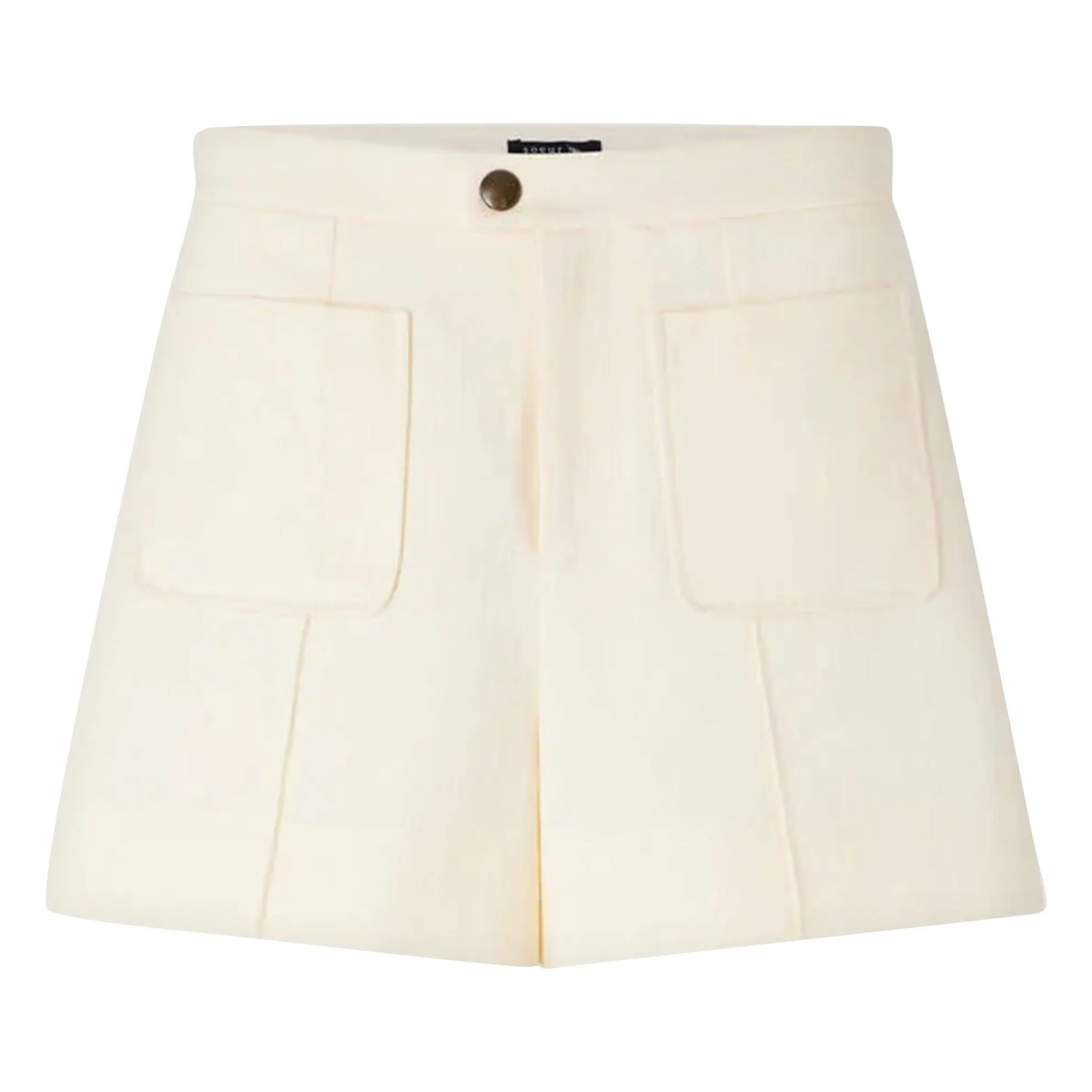 Short Hover Coton | Crème- Image produit n°0
