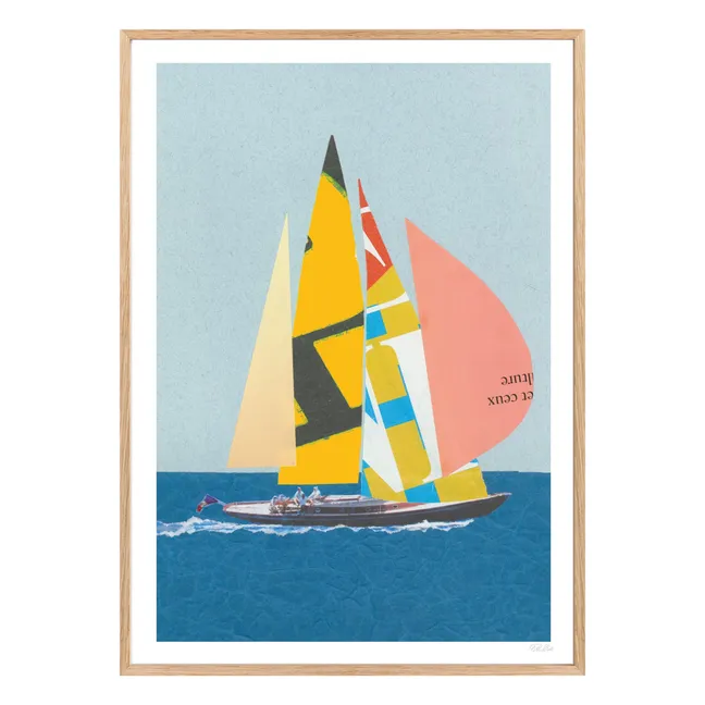 Cartel de la latitud francesa