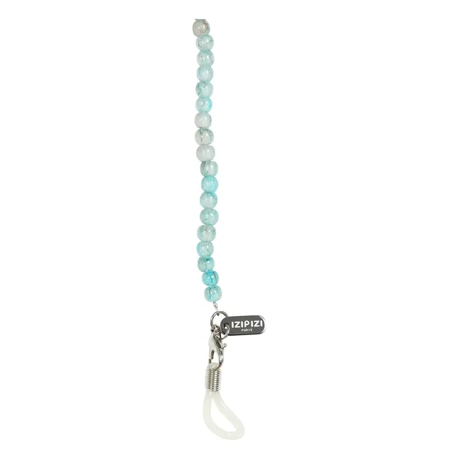Chaîne de Lunettes Perles | Bleu ciel