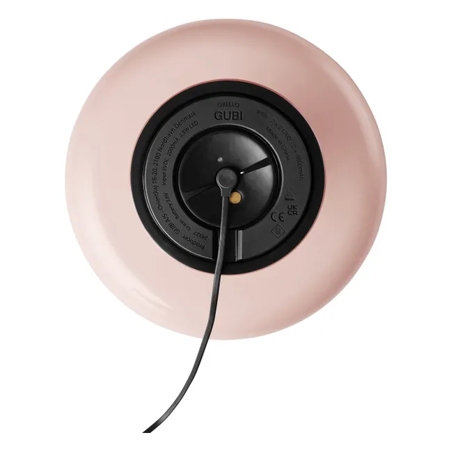Obello table lamp, Bill Curry | Pale Pink