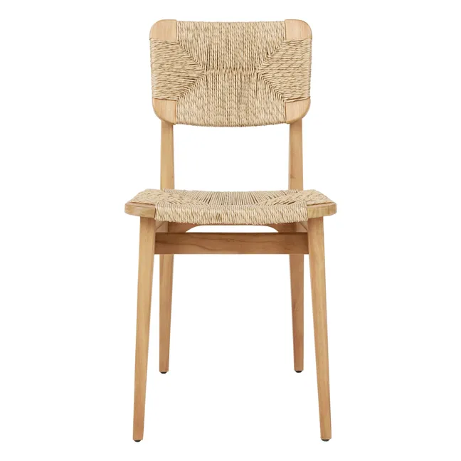 Chaise C-Chair outdoor avec assise en corde, Marcel Gascoin
