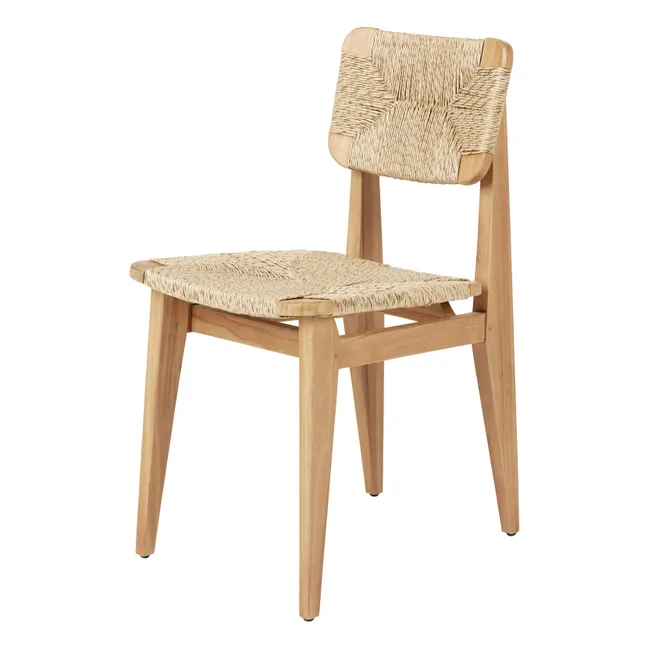 Chaise C-Chair outdoor avec assise en corde, Marcel Gascoin