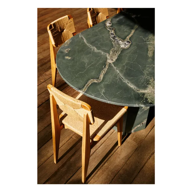 Chaise C-Chair outdoor avec assise en corde, Marcel Gascoin