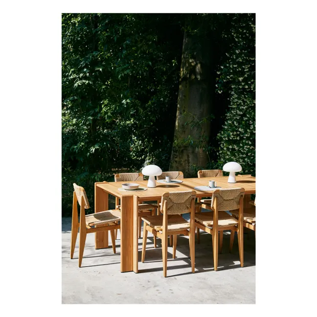 Chaise C-Chair outdoor avec assise en corde, Marcel Gascoin