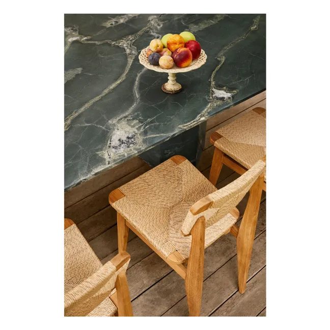 Chaise C-Chair outdoor avec assise en corde, Marcel Gascoin