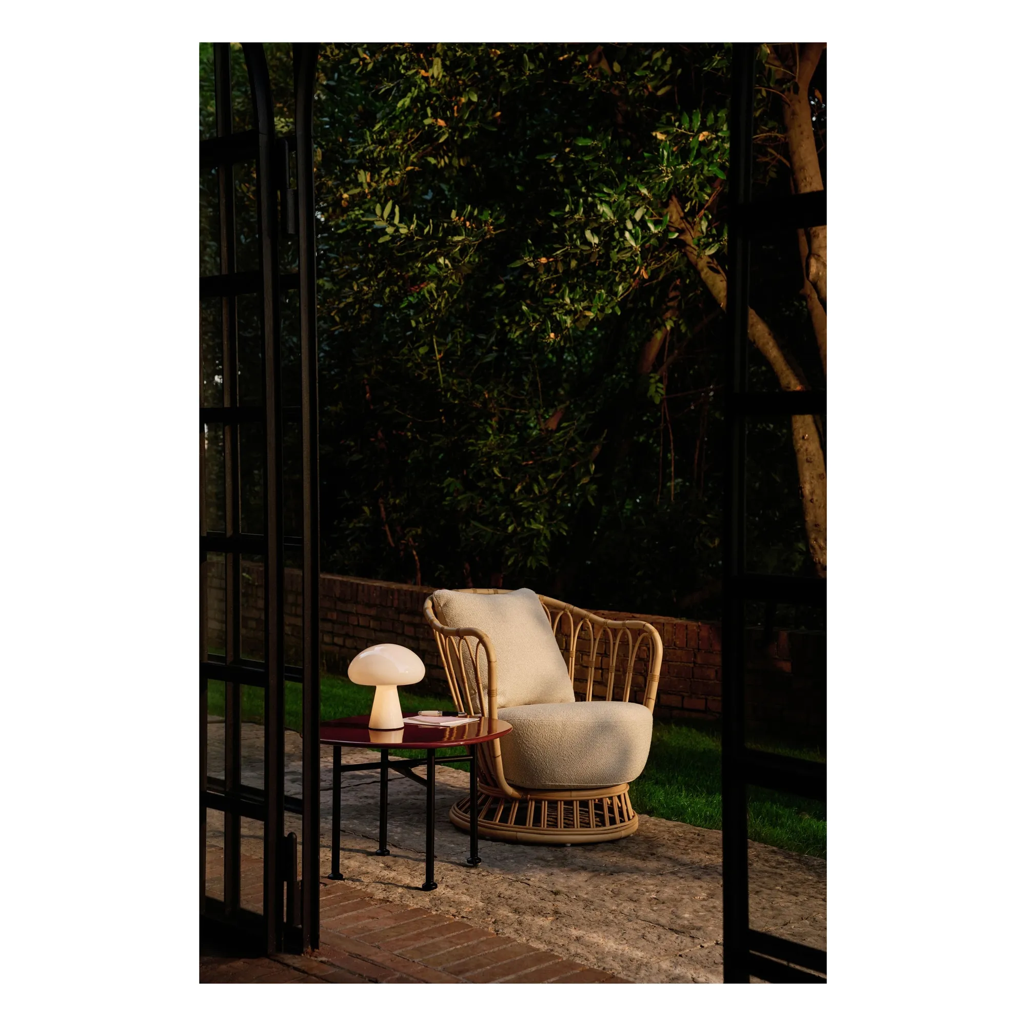 Lampe à poser Obello, Bill Curry | Blanc- Image produit n°5