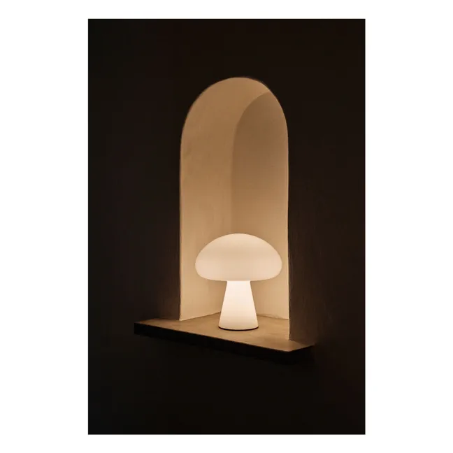 Obello table lamp, Bill Curry | White