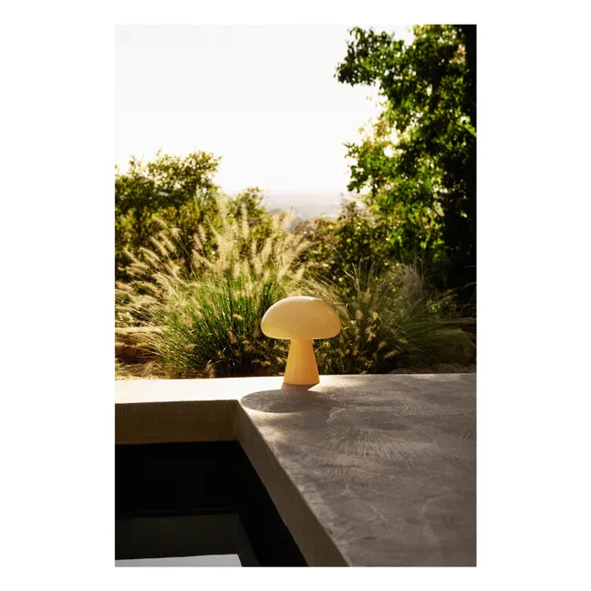 Obello table lamp, Bill Curry | Yellow