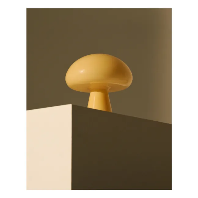 Obello table lamp, Bill Curry | Yellow