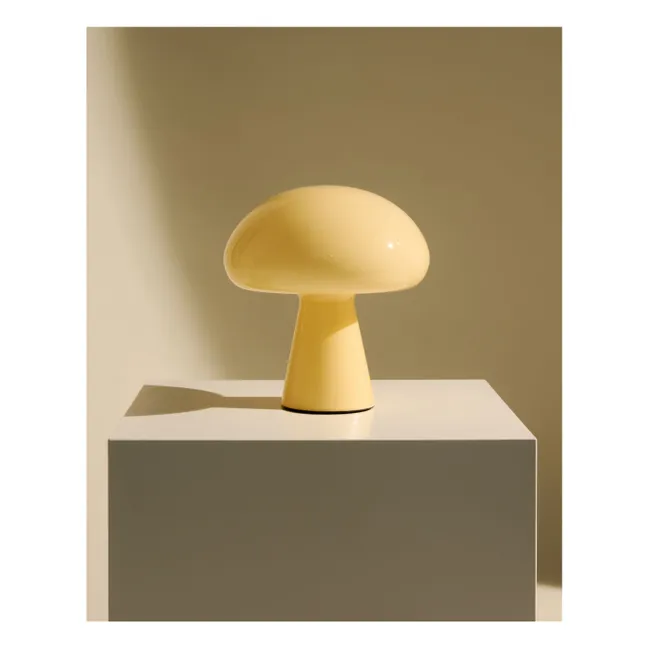 Obello table lamp, Bill Curry | Yellow