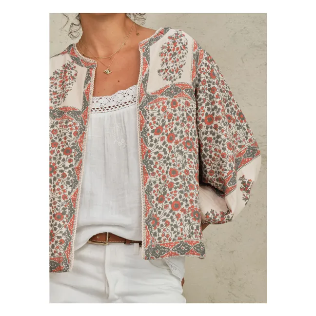 Della Coton Jacket | Rust