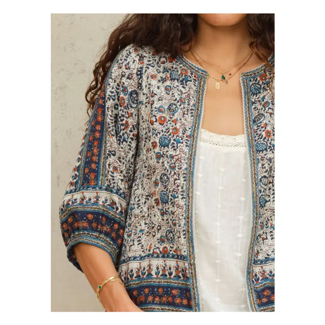 Cass Cotton Jacket | Indigo