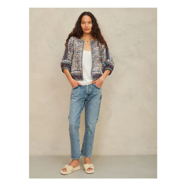 Cass Cotton Jacket | Indigo