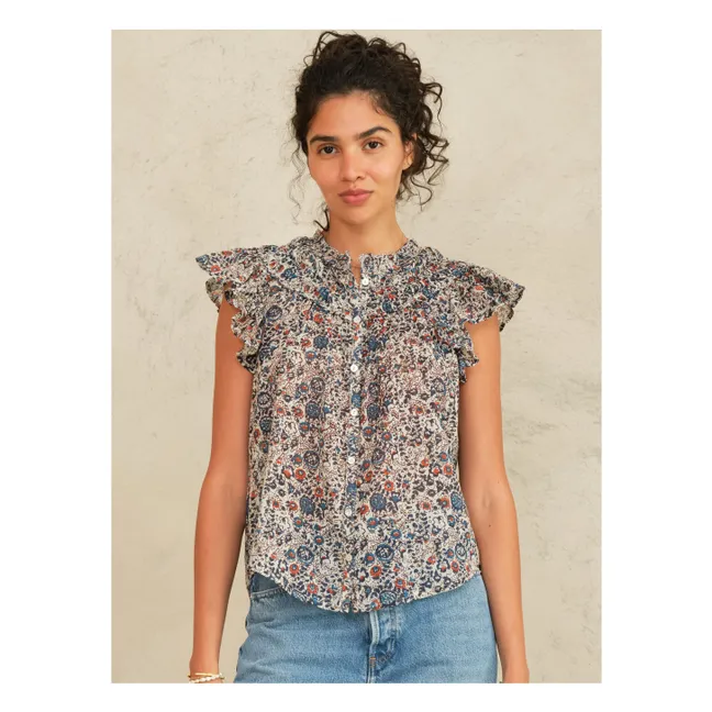 Bluse Cass | Indigo