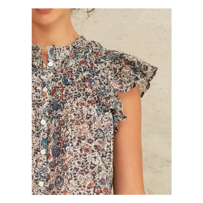 Cass blouse | Indigo