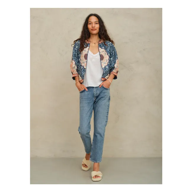 Jacke Ursa Baumwolle | Indigo