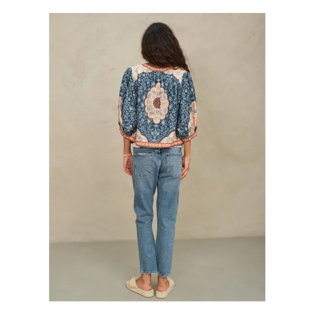 Jacke Ursa Baumwolle | Indigo