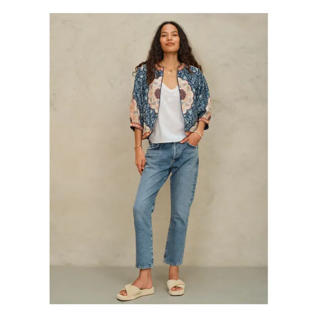 Jacke Ursa Baumwolle | Indigo