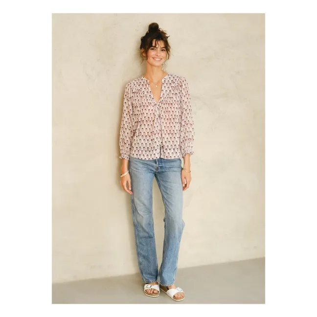 Blouse Kiki Coton | Rouge