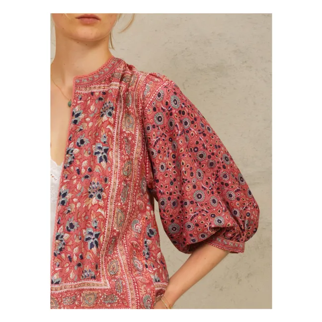 Darla Cotton Jacket | Pink