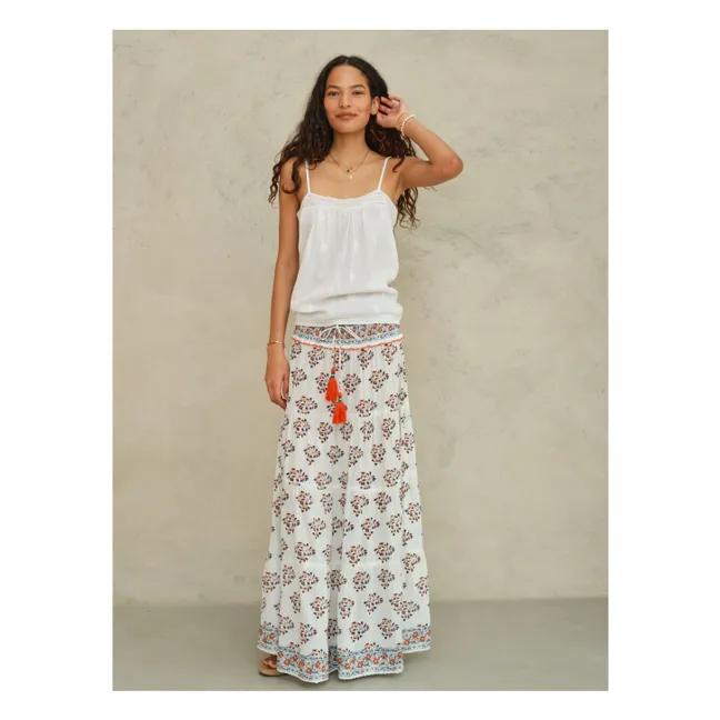 Jupe Stella Coton | Ecru