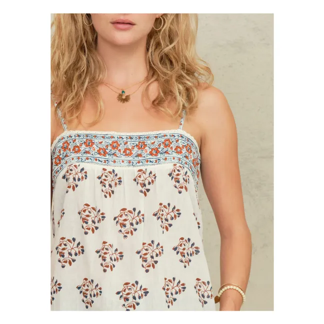 Stella Tank Top Baumwolle | Seidenfarben