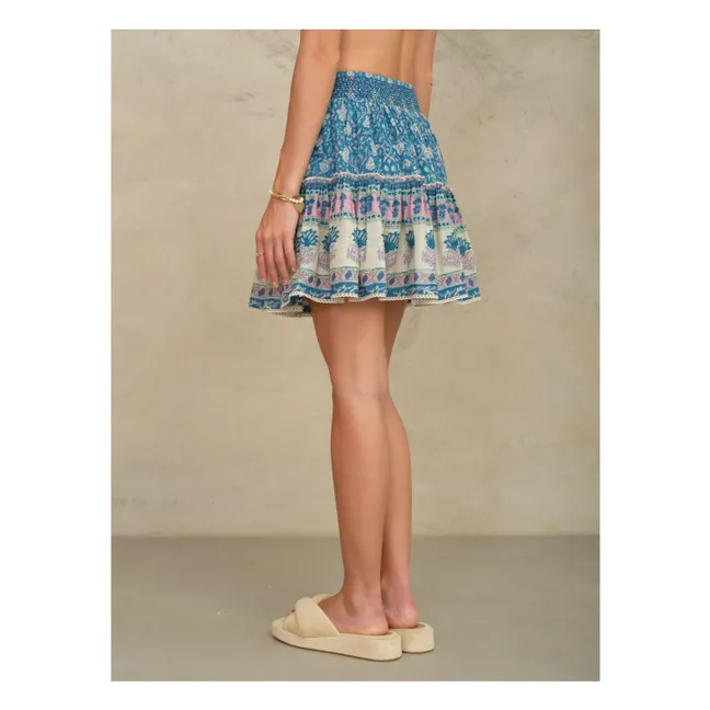 Myla Cotton skirt | Blue