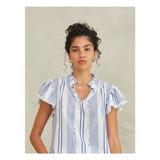 Blouse Eleni | Bleu