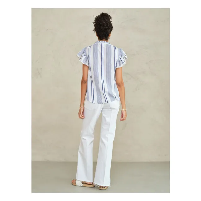 Bluse Eleni | Blau