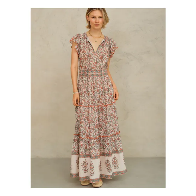 Kleid Della | Rostfarben
