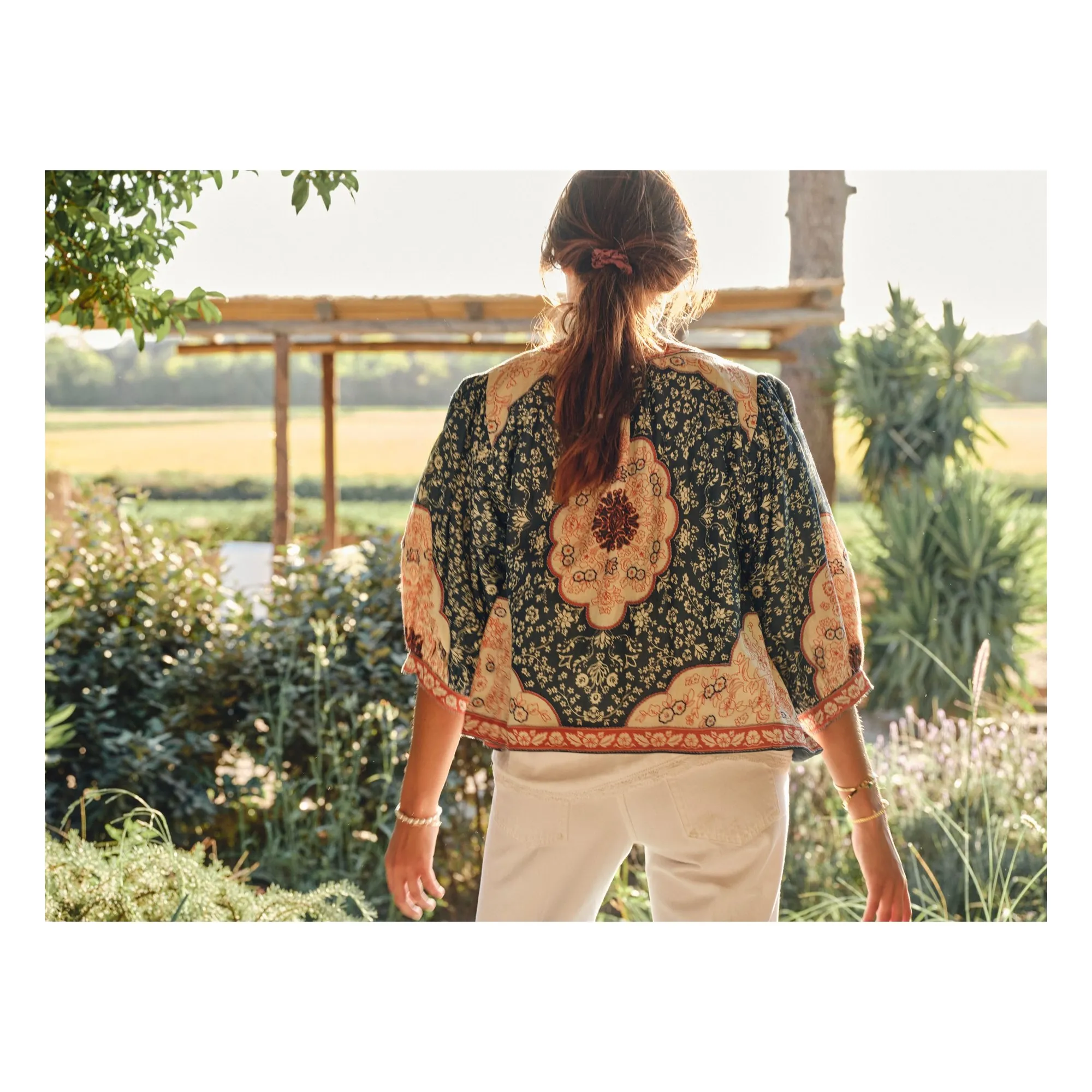 Veste Ursa Coton | Indigo- Image produit n°10