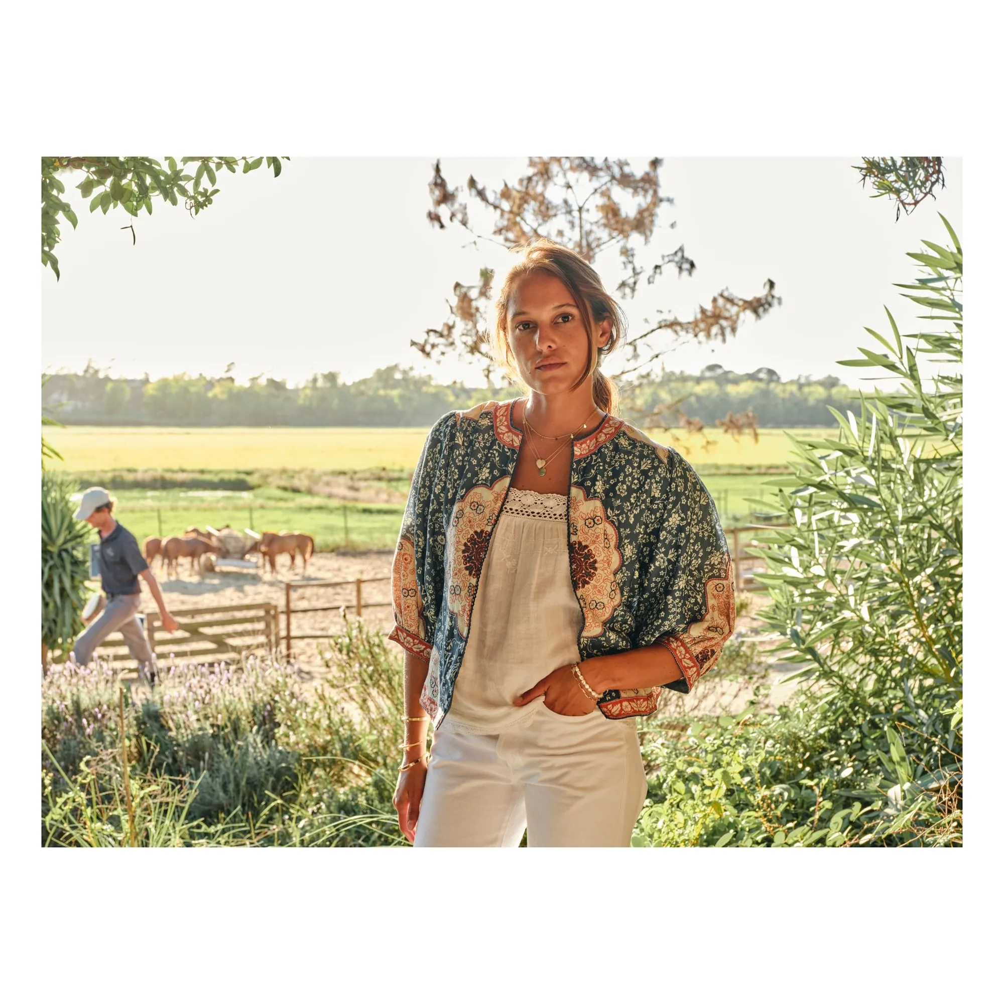 Veste Ursa Coton | Indigo- Image produit n°4