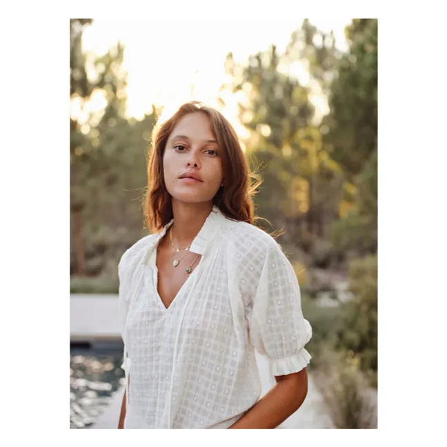 Bluse Etta Baumwolle | Seidenfarben